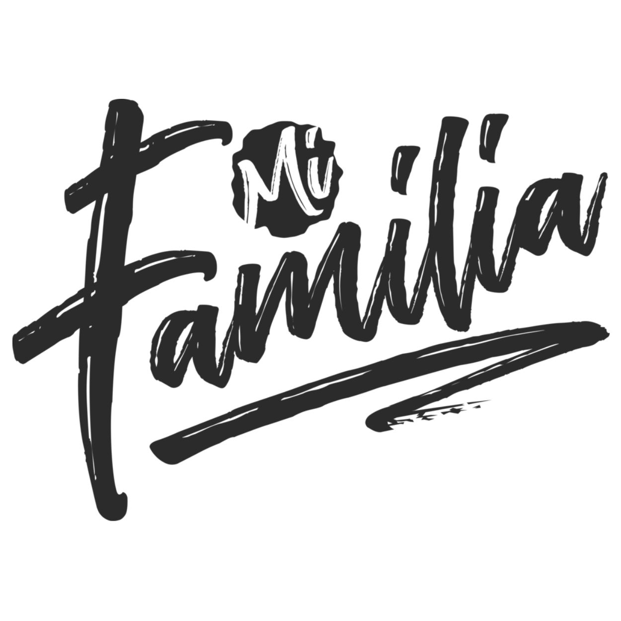 LOGO MI FAMILIA BLACK